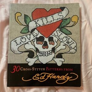 Love kills slowly cross stitch book